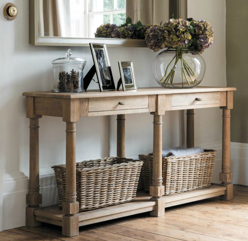hallway console tables