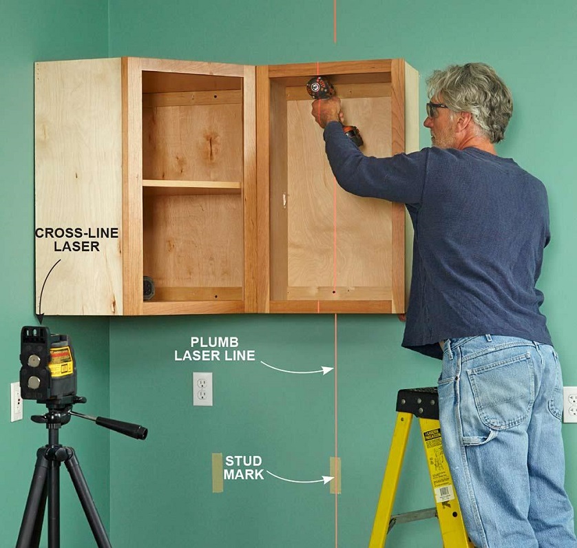 The Importance of Using a Laser Level When Installing Kitchen
