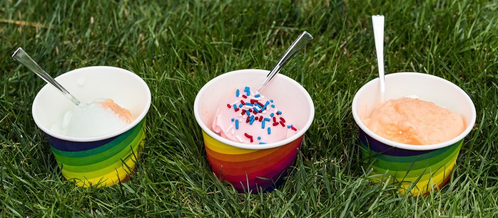 disposable ice cream cups