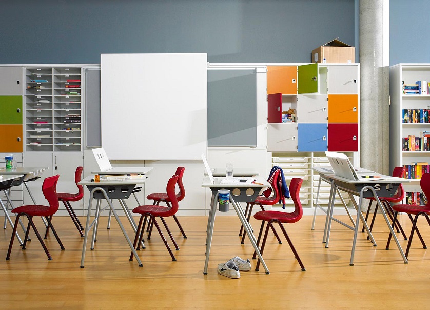 ergonomic chairs in classroom