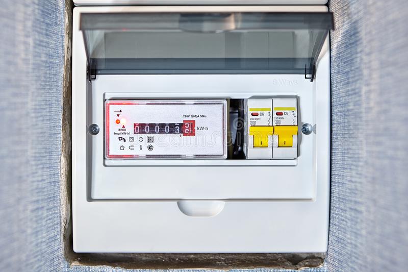 electrical-distribution-board-electric-meter-household