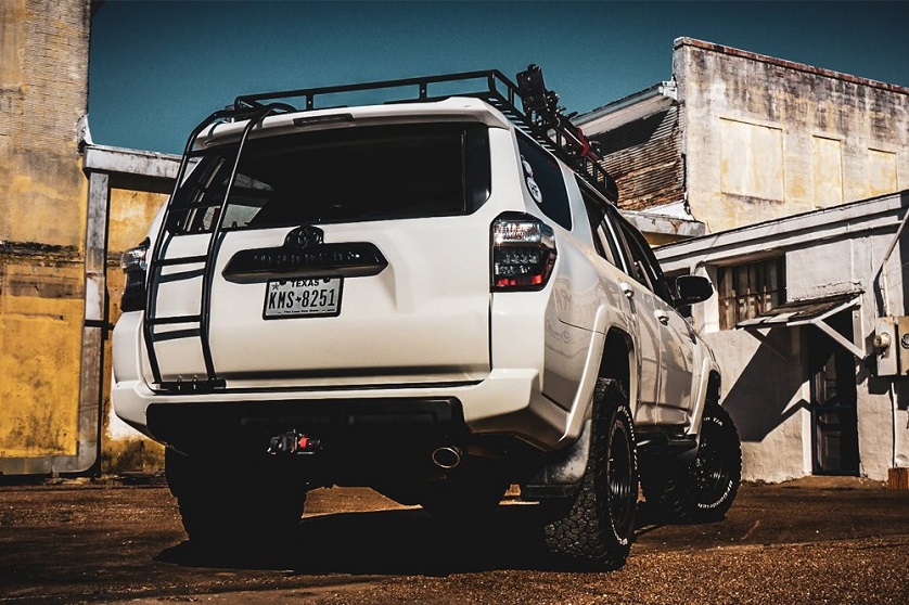 roof rack on truck