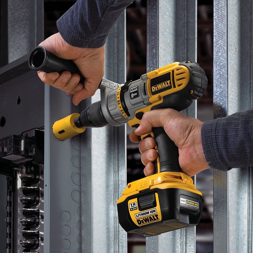 working with dewalt drill