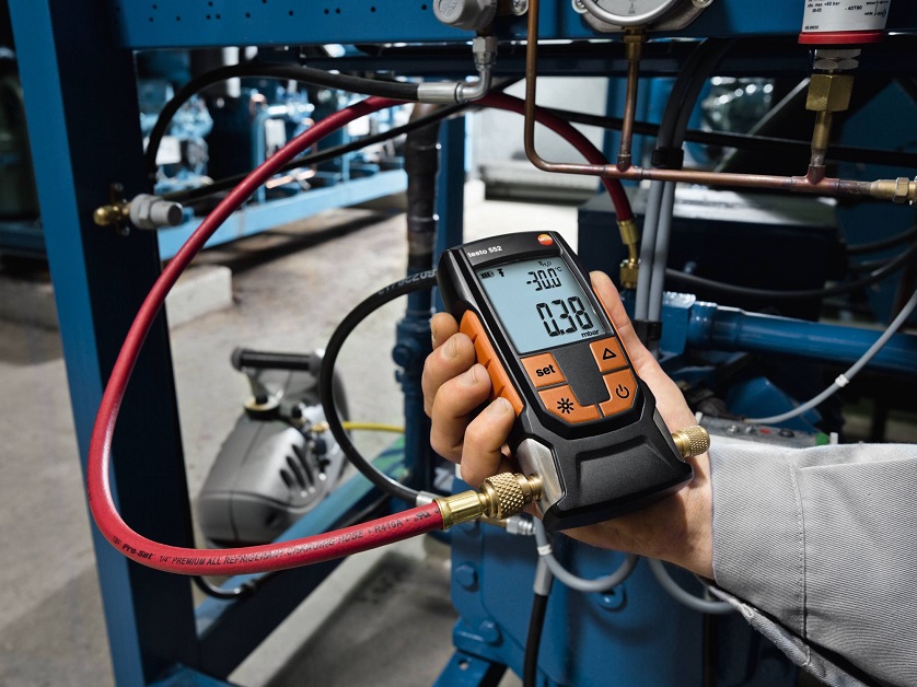 testo-refrigerant-leaks-in-a-HVAC-system
