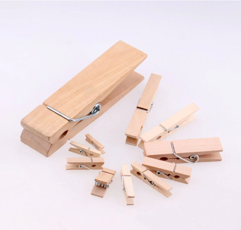 wooden-clips