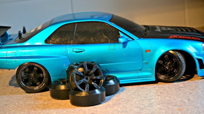 RC drift car changed wheels