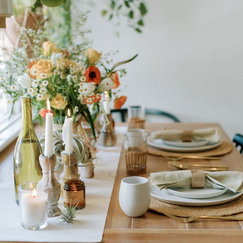 Set the Right Tablescape