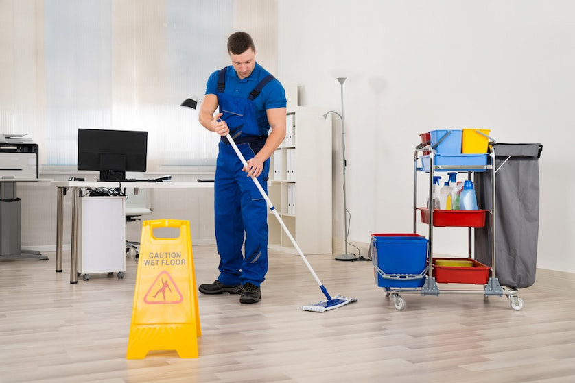 cleaning trolley