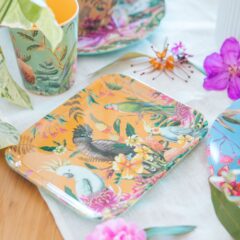 A Styling Guide to Decorative Trays for a Pop of Colour