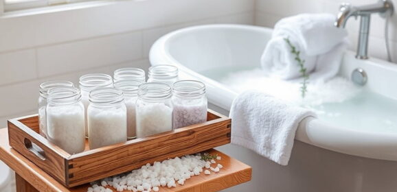 Bath Salts: Turn an Ordinary Bath into a Restorative and Relaxing Experience