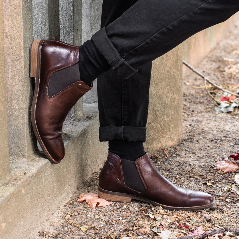 Drake Chelsea Boots Dark Brown