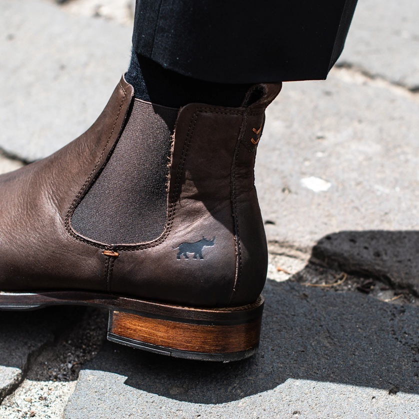 Wolfe Chelsea Boots Brown