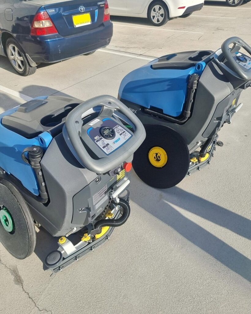 walk behind scrubber dryers